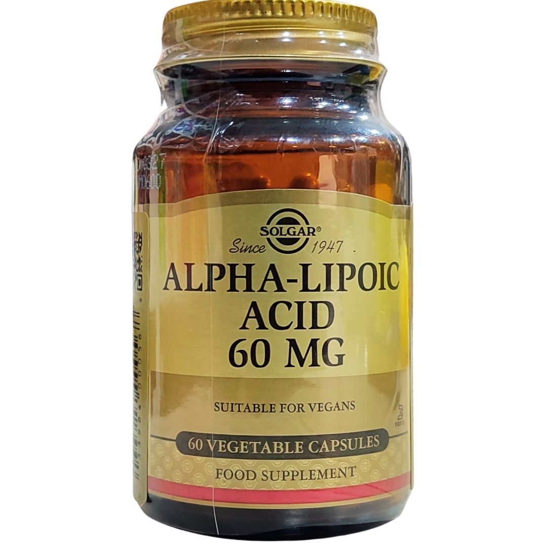 Solgar Alpha Lipoic Acid 60 mg 60 Kapsül