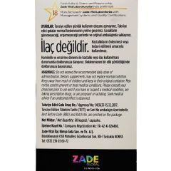 Zade Vital Hindistan Cevizi Yağı İçeren Takviye Edici Gıda 60 Yumuşak Kapsül