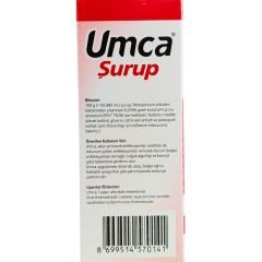 Umca Pelargonium Sidoides İçeren 100 ml Takviye Edici Gıda