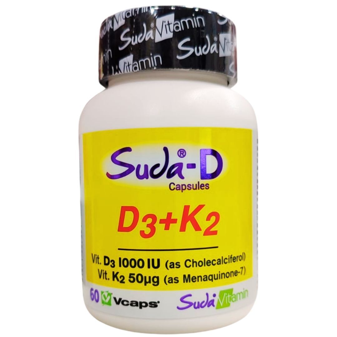 Suda Vitamin Suda-D D3+K2 Takviye Edici Gıda 60 Kapsül