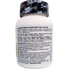 Suda Vitamin Suda-D D3+K2 Takviye Edici Gıda 60 Kapsül