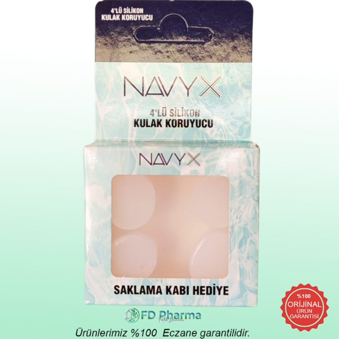 Navyx Silikon Kulak Tıkacı 4'lü