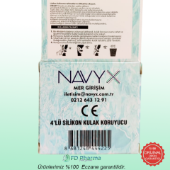 Navyx Silikon Kulak Tıkacı 4'lü