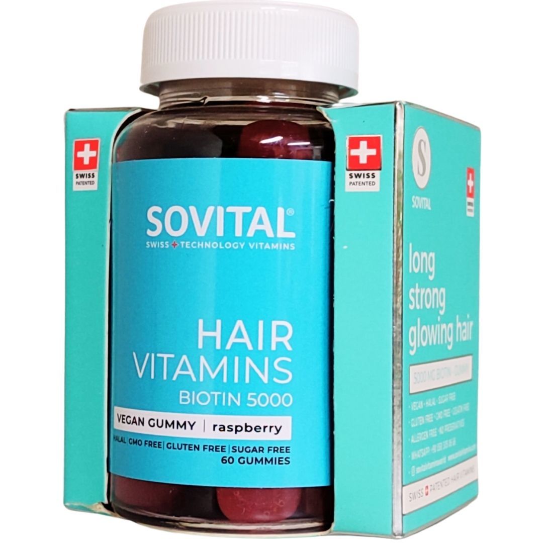 Sovital Hair Vitamins İsviçre Patentli 60 Gummies