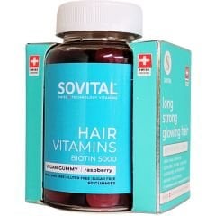 Sovital Hair Vitamins İsviçre Patentli 60 Gummies