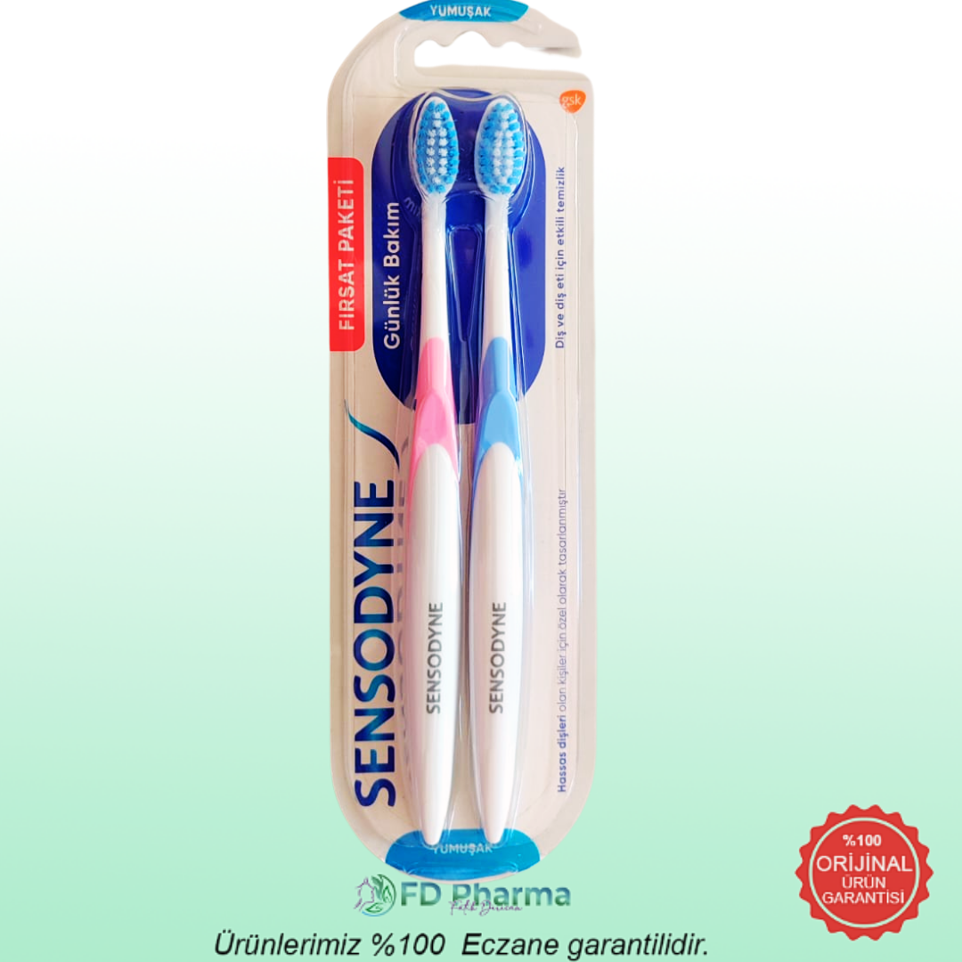 Sensodyne Günlük Bakım Yumuşak Diş Fırçası 2'li