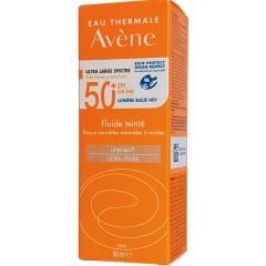 Avene Solaire SPF 50+ Tinted Fluid 50 ml (Normal ve Karma Ciltler)