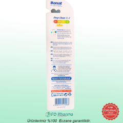 Banat Deep Clean Medium Orta Diş Fırçası 1+1