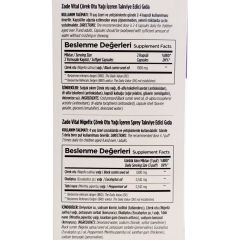Zade Vital Çörek Otu Yağı 60 Kapsül + Nigefix Sprey 10 ml