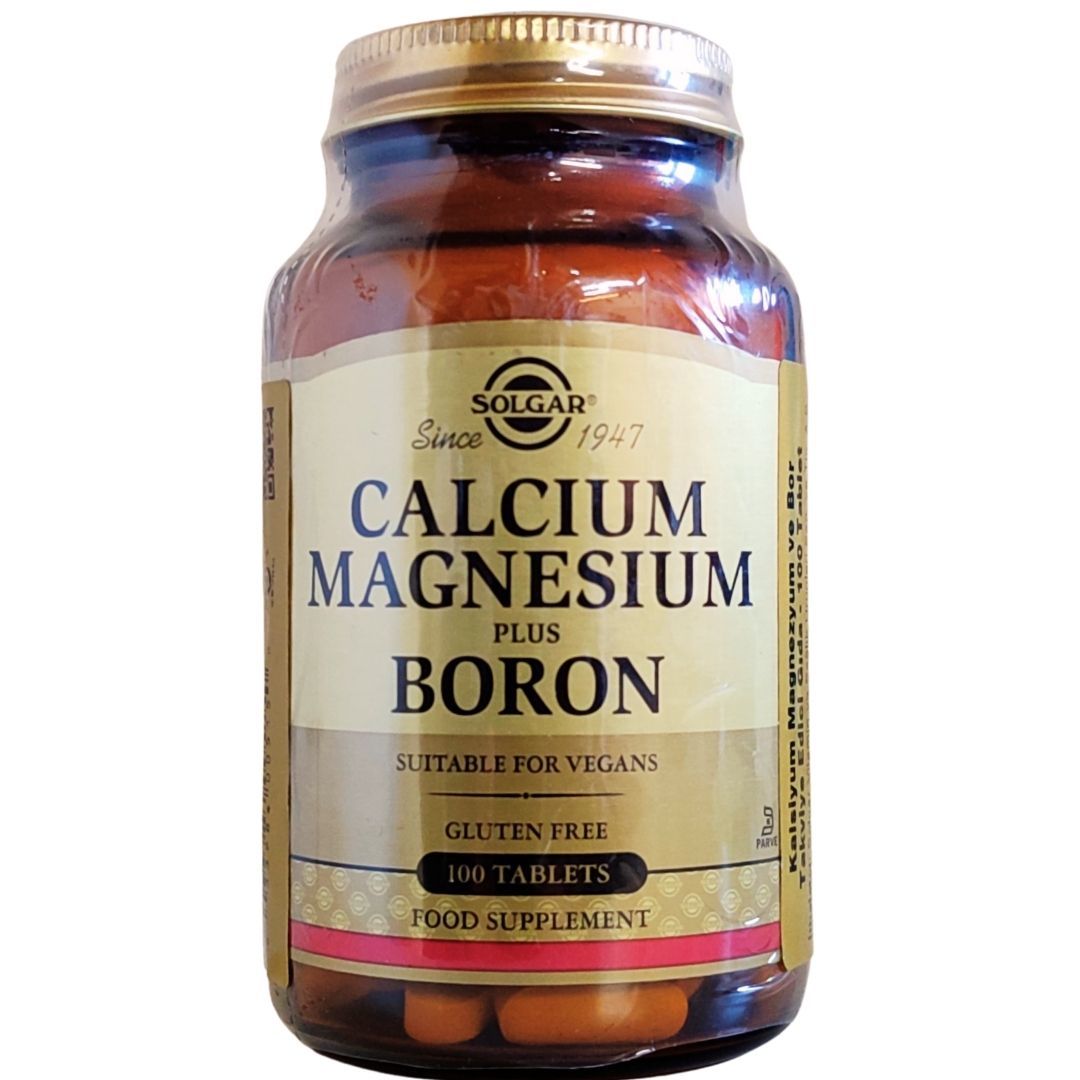 Solgar Calcium Magnesium Plus Boron 100 Tablet