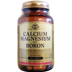 Solgar Calcium Magnesium Plus Boron 100 Tablet