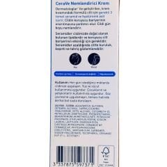 Cerave Nemlendirici Krem Kuru ve Çok Kuru Ciltler 50 ml