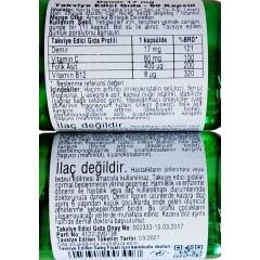 Nature's Bounty Gentle Iron 17 mg 60 Kapsül