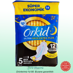 Orkid Ultra Gece Extra Plus No: 5 14'lü