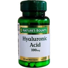 Nature's Bounty Hyaluronic Acid 100 mg 30 Kapsül