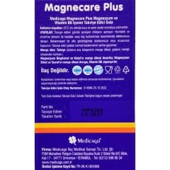 Medicago Magnecare Plus 60 Kapsül