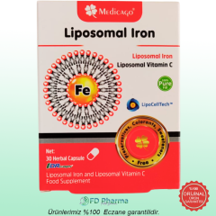 Medicago Lipozomal Demir 30 Kapsül