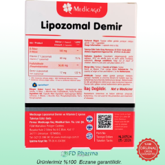 Medicago Lipozomal Demir 30 Kapsül