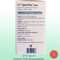 Assos Bio Spirulina 240 Tablet