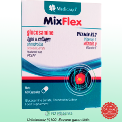 Medicago Mixflex Glukozamin 60 Kapsül